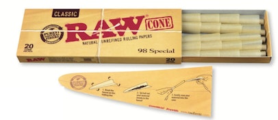 RAW - CONES - 98 SPECIAL - 20PK